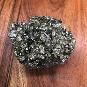 Pyrite Cluster w/ Quartz inclusions