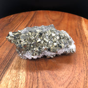 Pyrite & Quartz Cluster