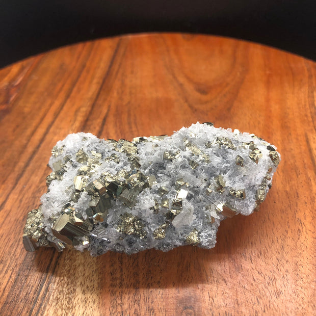 Pyrite & Quartz Cluster