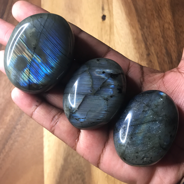 Labradorite Palm Stones