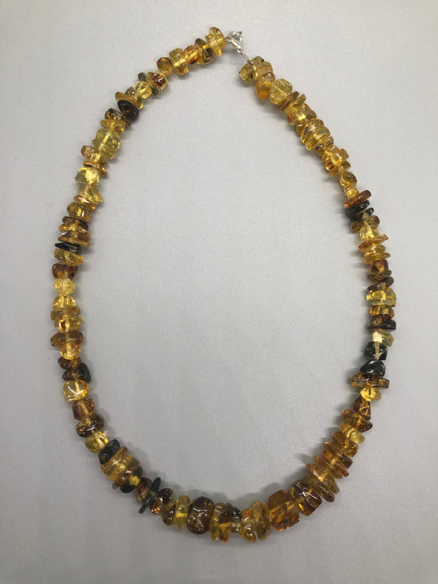 Amber Chip Necklace