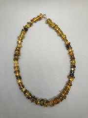 Amber Chip Necklace