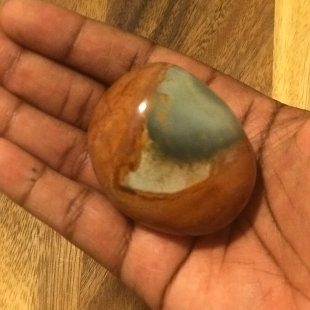 Polychrome Jasper Palm Stones